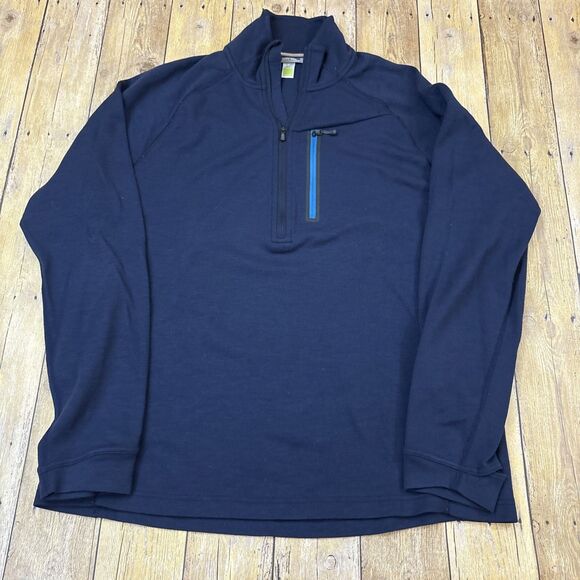 Smartwool 1/4 Zip Mens XL Pullover Sweater - Picture 2 of 8